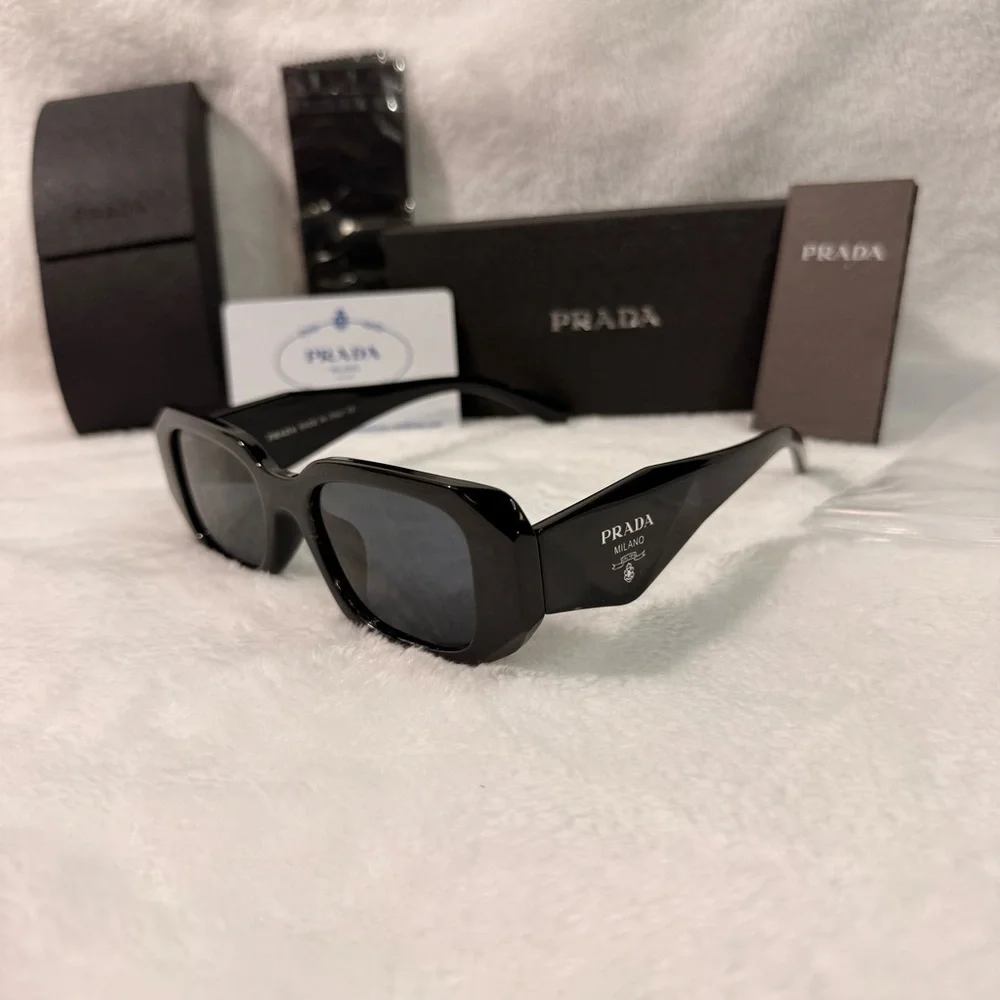 Prada Sunglasses with Case and Authentication Card - Picture 2 of 5